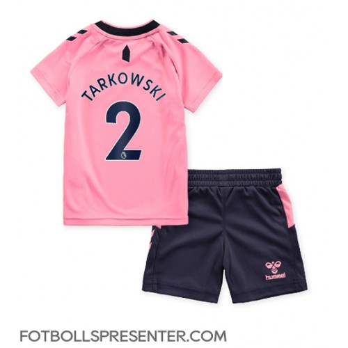 Everton James Tarkowski #2 Bortatröja Barn 2022-23 Kortärmad (+ korta byxor)